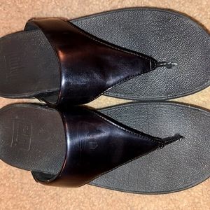 Fitflop black size 8 sandals.